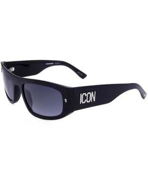 DSquared² Gafas De Sol Icon Con Montura Rectangular - Azul