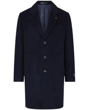 Liu Jo Wool And Cashmere Coat - Blue
