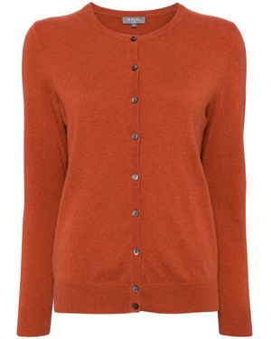 N.Peal Cashmere Olivia Cardigan - Orange