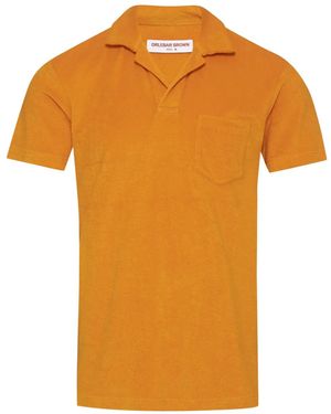 Orlebar Brown Organic Cotton T-Shirt - Orange