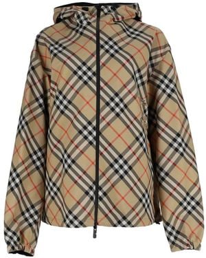 Burberry Vintage Check Hooded Jacket - Multicolour