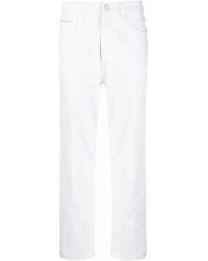 Jacob Cohen Cropped Straight-Leg Jeans - White