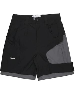 C2H4 Shorts Crooked Tactic - Nero
