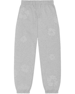 DENIM TEARS Mono Cotton Wreath Track Trousers - White