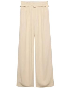 Prada Zijden Broek - Wit