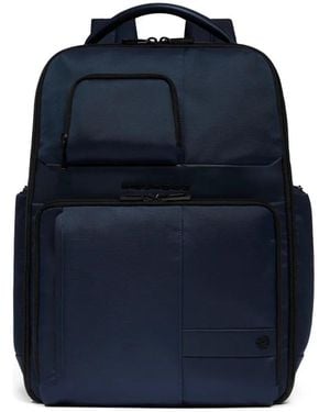Piquadro Laptop Backpack - Blue