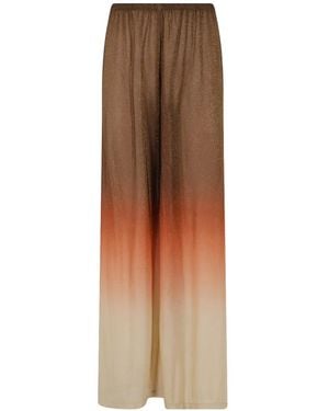 MC2 Saint Barth Amalia Dégradé-Effect Trousers - Brown