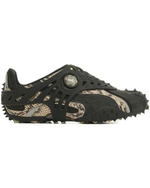 PUMA X A$Ap Rocky Gabbia Snake Trainers - Black