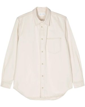 Samsøe & Samsøe Sadamon B Denim Shirt - Natural