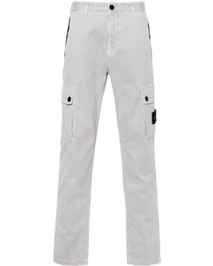 Stone Island コンパスバッジ カーゴパンツ - グレー