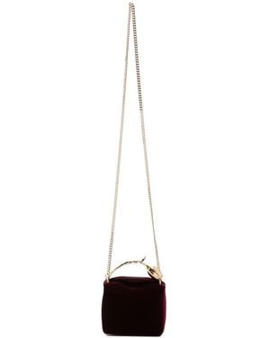 Erdem Micro Bloom Velvet Tote Bag - Weiß