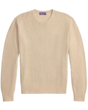 Ralph Lauren Ribbed Cashmere Jumper - White