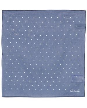 Paul Smith Polka-Dot Scarf - Blue