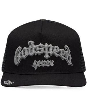 Godspeed Forever Embroidered Trucker Hat - Black