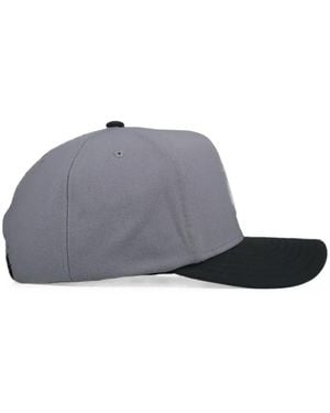 Mitchell & Ness New York Yankees A-Frame Snapback Hat - Gray