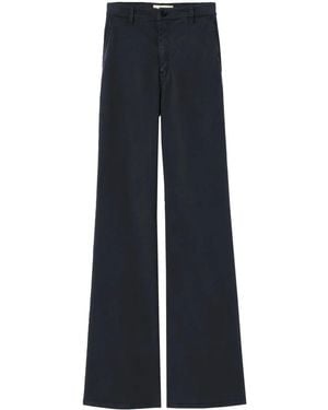 Nili Lotan Anna High-Waisted Pants - Blue