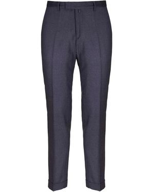 Briglia 1949 Cuffed Trousers - Blue