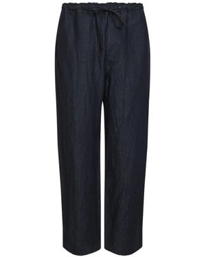 Studio Nicholson Sonny Drawstring Trousers - Blue
