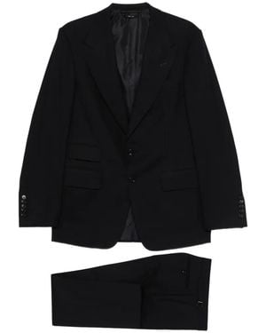 Tom Ford Single-Breasted Suit - Black