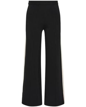 The Upside Freya Side-Stripe Track Pants - Black