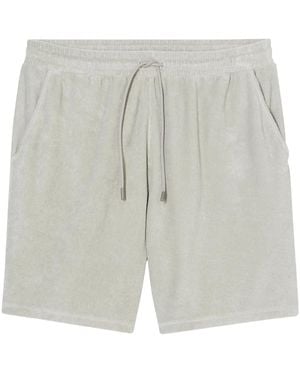 Closed Pantalones cortos de tejido de rizo - Gris