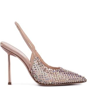 Le Silla 100Mm Gilda Slingback Court Shoes - Pink