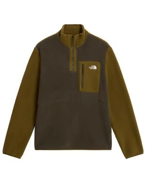 The North Face Yumiori Quarter-Zip Jumper - Green