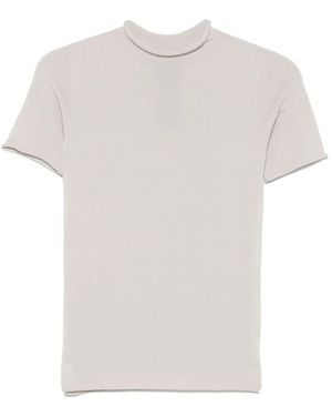 Giorgio Armani ファインニット Tシャツ - ホワイト