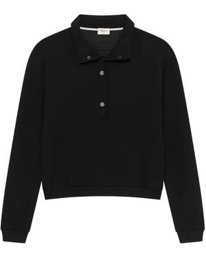Repetto Ultra Soft Scuba Button Performance Top - Black