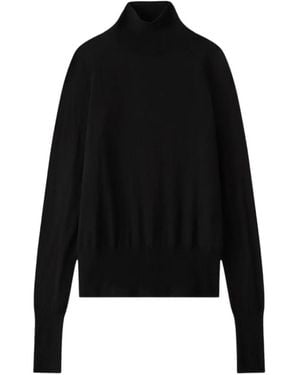 JOSEPH Yara High-Neck Sweater - Black