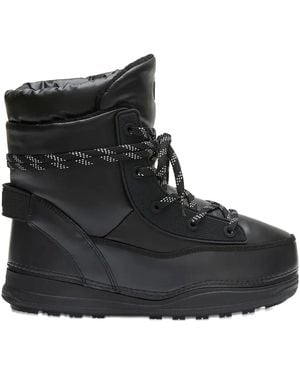 Bogner Padded Lace-Up Snow Boots - Black