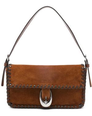 STAUD Sac Porté Épaule Harlow - Marron