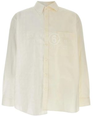 MM6 by Maison Margiela Panelled Shirt - White