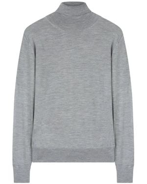 RETORI Roll-Neck Jumper - Grey