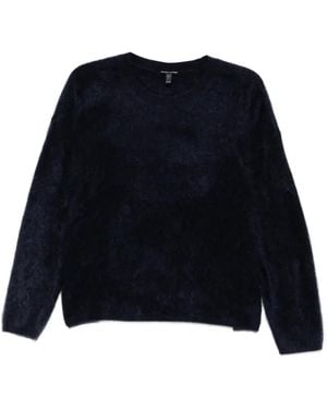 Eileen Fisher Jersey Con Cuello Redondo - Azul