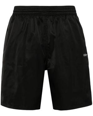 Off-White c/o Virgil Abloh スイムショートパンツ - ブラック