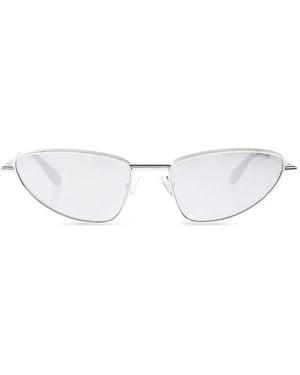 McQueen Occhiali Da Sole Cat-Eye - Bianco