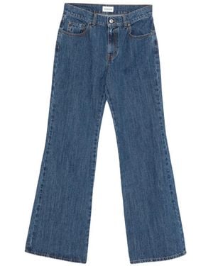 P.A.R.O.S.H. Five-Pocket Flared Jeans - Blue