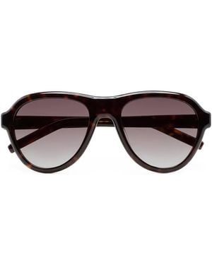 Kaleos Eyehunters Occhiali Da Sole Lester Stile Pilota - Nero