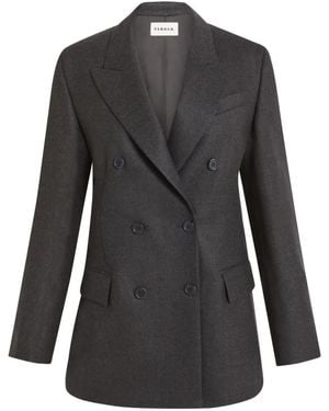 P.A.R.O.S.H. Double-Breasted Blazer - Black