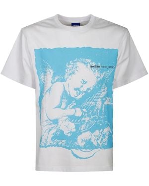 AWAKE NY Cherub Cities Tシャツ - ブルー