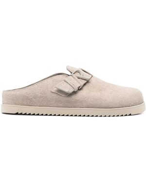 Represent Initial Slippers - White