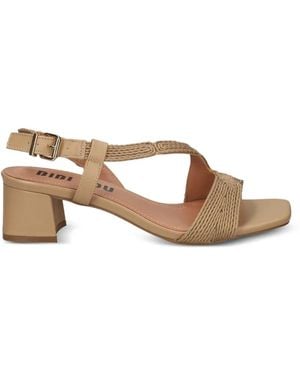 Bibi Lou Lipe Buckle-Fastening Sandals - Natural