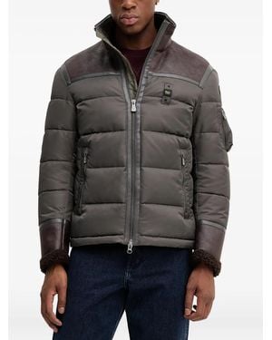 Blauer Long-Sleeve Jacket - Gray