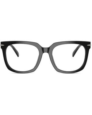 Michael Kors Ontario Brille Mit Eckigem Gestell - Schwarz