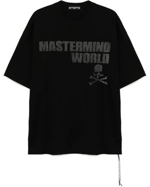MASTERMIND WORLD T-Shirt Mit Logo-Print - Schwarz