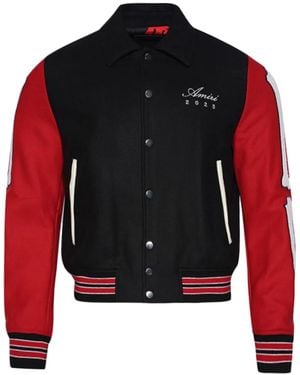 Amiri Lunar New Year Bones Bomber Jacket - Red