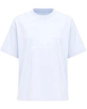 Twentyfourhaitch Logo-Print Crew-Neck T-Shirt - White