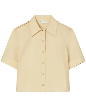 Tory Burch Camisa de manga corta - Neutro