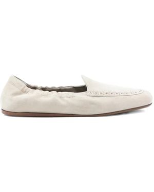 Church's Brogue-Detail Loafers - White